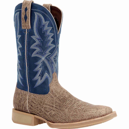 Durango Men's Western Boot, 11.5 M, Leather, 12 in H, Buffalo Tan/Fog DDB0358